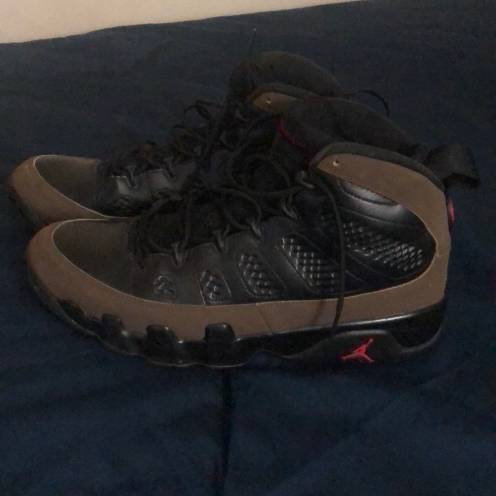 Retro Jordan “olive” 9s